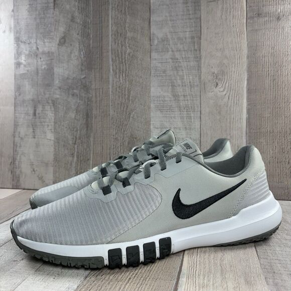 Nike Flex Control 4 Men's Size 11.5 Workout Shoes Trainers Sneakers Smoke Grey - Picture 1 of 12
